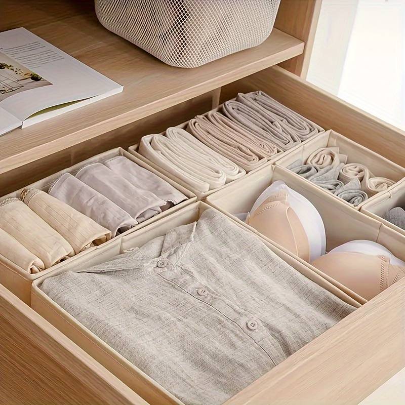 Foldable Cloth Divider Box With Detachable Plastic Bottom - Temu